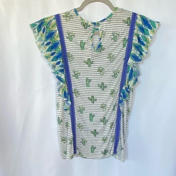 Anthropologie Zofana Cactus Print XS - Picture 5 of 6